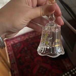 Vintage Fenton glass bell “50th anniversary”